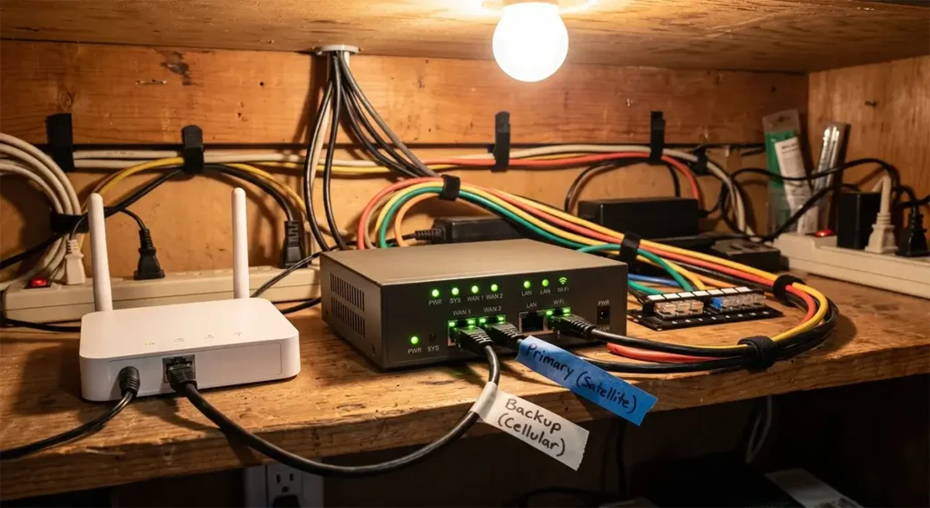 run business on rural internet