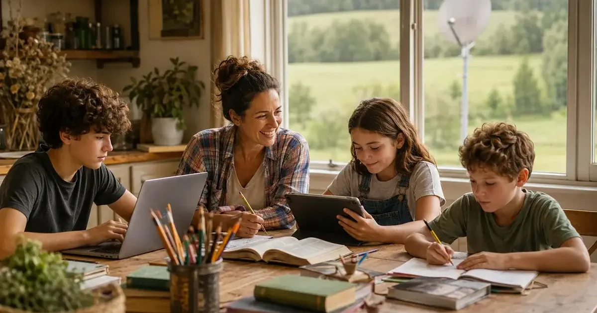 Rural Internet for Homeschooling: Complete 2026 Guide