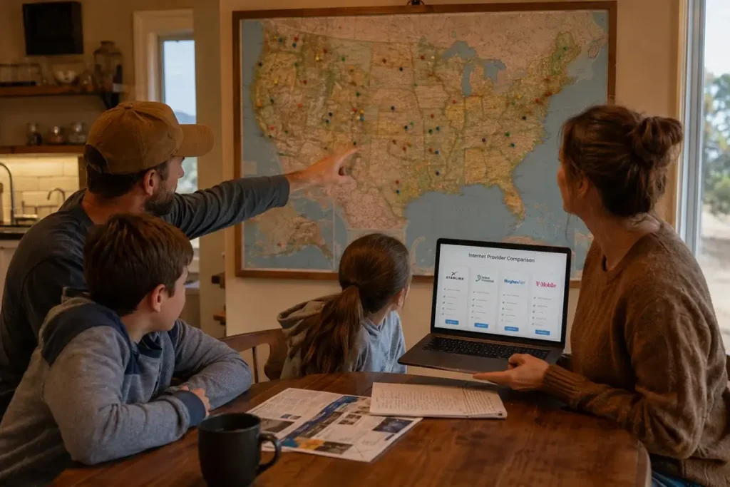 best rural internet providers by region